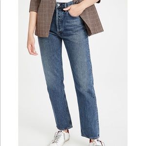 Agolde 90s Pinch Waist Jean 26 in Portrait